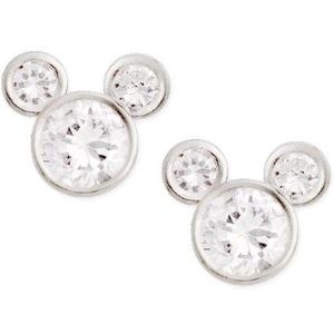 Disney Mickey Mouse Sterling Silver Earrings from the Disney Parks